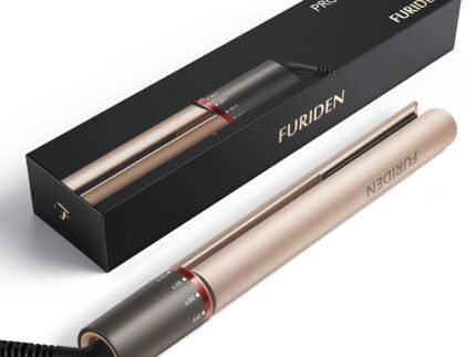 FURIDEN Professional Salon Quality Hair Straightener, Hair Straightener and Curler 2 in 1, Flat Iron Curling Iron in One, Fast Results | Long Lasting