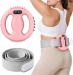 Fascia Ring Massager, Adjustable 12-Level Vibration & 4 Massage Heads