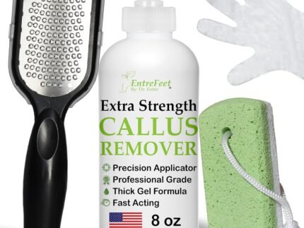 Foot Callus Remover Gel Kit: Complete At Home Callus Remover for Feet 8 oz