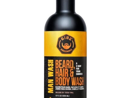 GIBS Grooming – Man Wash 3-in-1 Beard, Hair, Body Soap