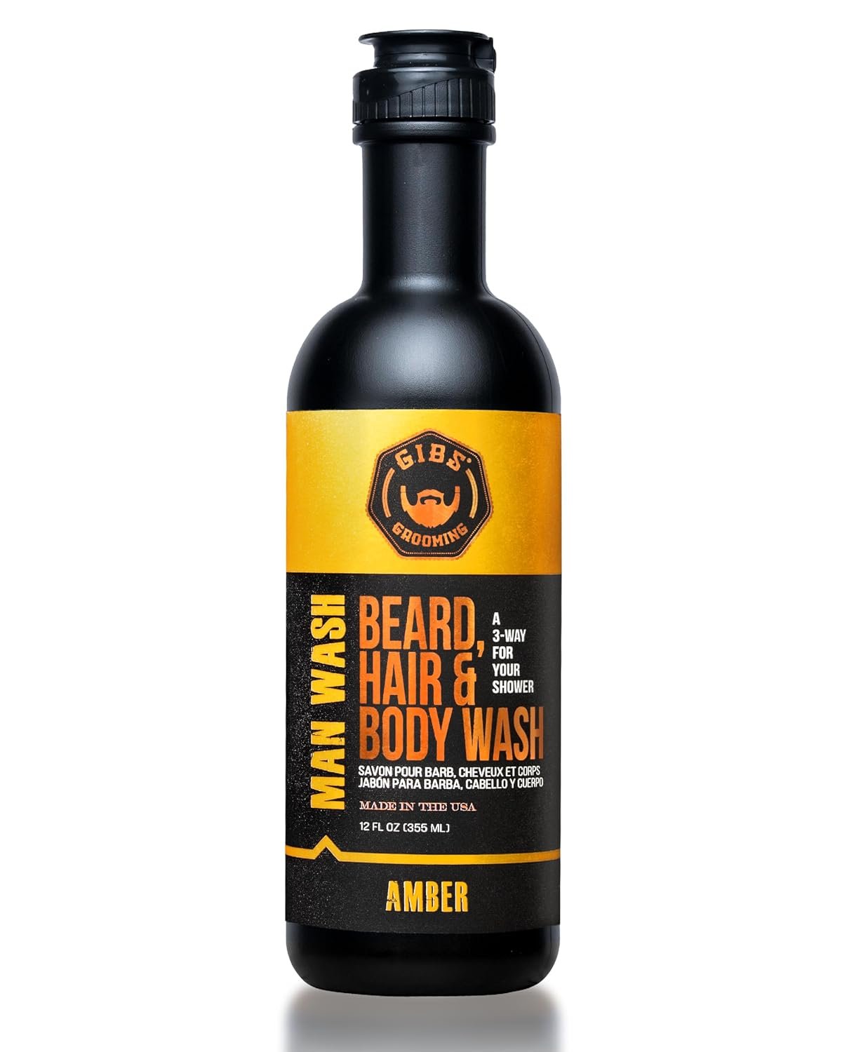 GIBS Grooming – Man Wash 3-in-1 Beard, Hair, Body Soap GIBS Grooming – Man Wash 3-in-1 Beard, Hair, Body Soap