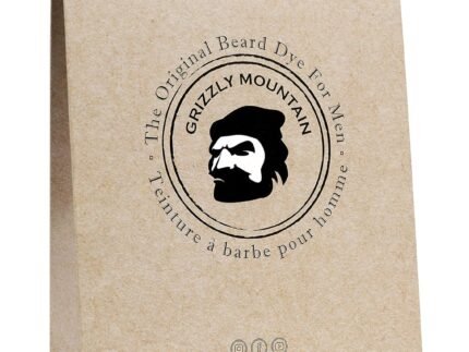 Grizzly Mountain Beard Dye – Organic & Natural Dark Brown Beard Dye