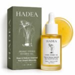 HADEA Cyperus Rotundus Oil to Reduce Hair Growth 100% Organic High-Potency Steam Distilled Cyprus Nutgrass Cypress Inhibitor | Cypress Rotundus Oil For Pcos, Hirsutism, Any Unwanted Hair 30ml