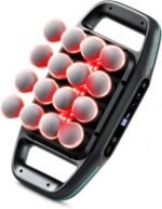 HEYCHY 16 Head Massage Gun with 5mm Amplitude, 35 Levels, 4 Modes, Black