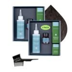 Hair & Beard Color for Full Gray Coverage 2 pack - Medium Brown - Ammonia-Free Complete Men’s At-home Beard & Hair Dye Kit, Professional-grade Permanent Hair Color (5.0)
