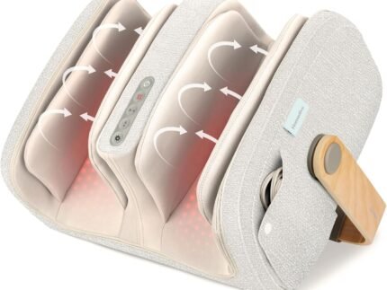 Homedics Luxe Comfort Foot Massager & Calf Massager with Heat