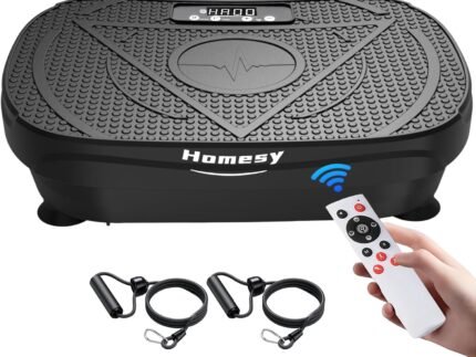 Homesy Vibration Plate Exercise Machine Shake Plate for Lymphatic Drainage