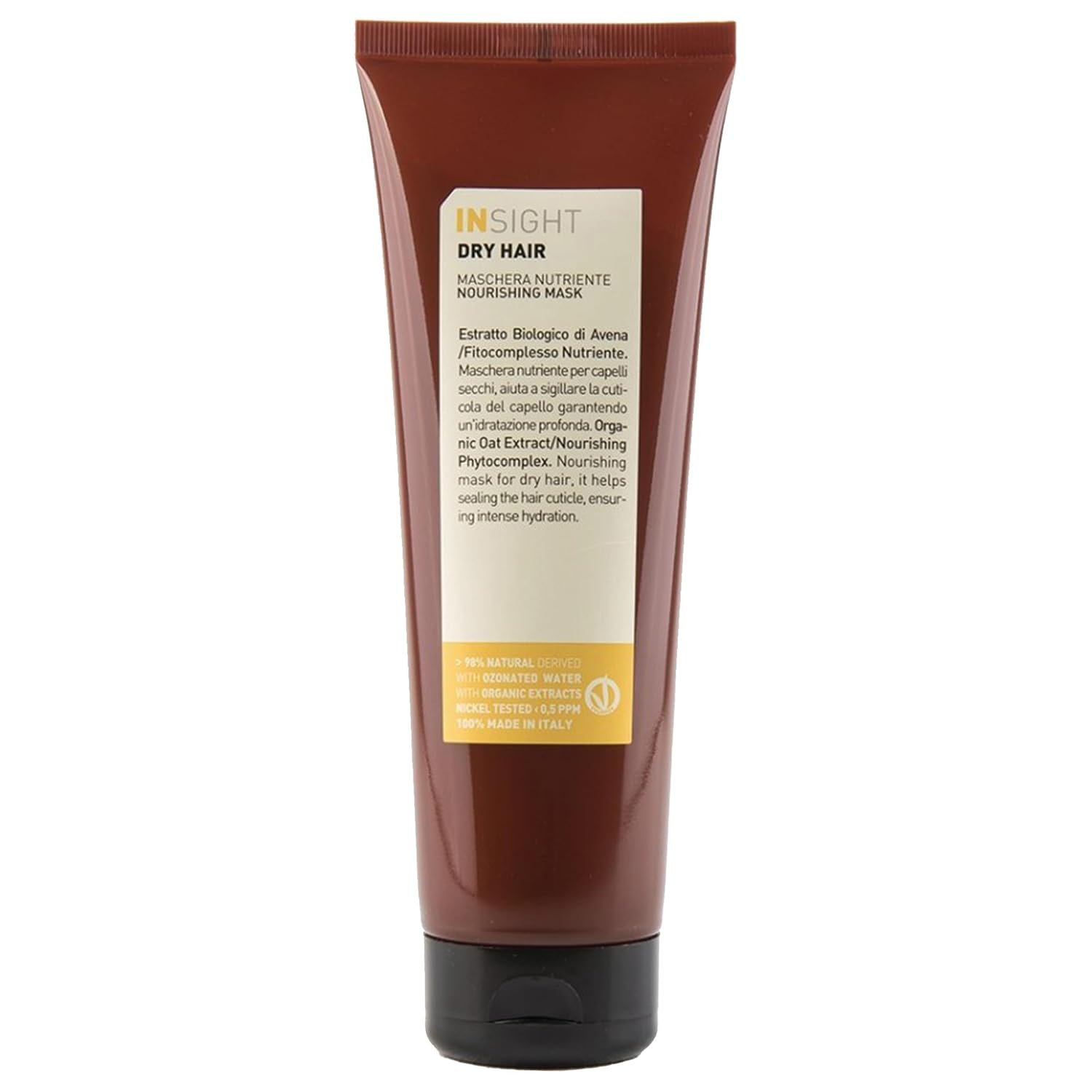 Insight Dry Hair Mask with Oat Extract & Nourishing Phytocomplex, Restructures Strands & Restores Shine, 8.5 Fl. Oz. / 250 mL Insight Dry Hair Mask with Oat Extract & Nourishing Phytocomplex, Restructures Strands & Restores Shine, 8.5 Fl. Oz. / 250 mL