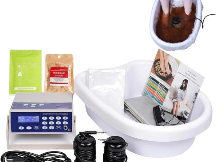 Ionic Foot Bath Detox Machine with Basin & Heating Belt & LED Display