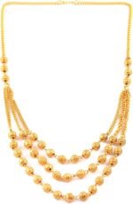 Jewar ad Necklace Indian Gold Plated Designer Layered Fashion Handcrafted Traditional Bollywood Royal Jewelry for Women