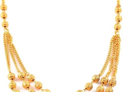 Jewar ad Necklace Indian Gold Plated Designer Layered Fashion Handcrafted Traditional Bollywood Royal Jewelry for Women