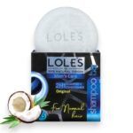 LOLE’S Shampoo Bar and Conditioner, 2in1 Men’s Care for Cleaning Hair, Body and Beard, Coconut Scent, 99% Natural Origin, Sustainably Sourced, 3.5Oz