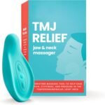 LaVie TMJ Relief – Calming Vibration for Pain Relief – Soothe Tension in Neck, Jaw, and Face – Best Ergonomic Massage Tools for Facial & Tooth Pain – Waterproof, Soft Silicone Design for Men & Women