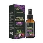 Lanthome Hair Growth Spray, Organic Onion Oil with Rosemary Scent, Enriched with Black Seed Oil, Controls Hair Loss, Promotes Growth, for Women and Men