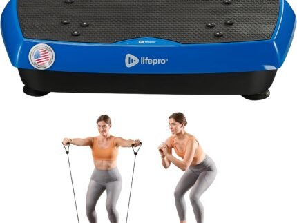 Lifepro HexaPlate Vibration Plate Exercise Machine with Magnetic Acupoints