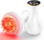 Lymphatic Drainage Massager & Anti Cellulite Massage Tool, Body Sculpting Machine Helps Reduce Stretch Marks & Cellulite, for Legs, Arms & Belly, Body with Microcurrent, Light, Heat & Vibration