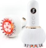 Lymphatic Drainage Massager & Anti Cellulite Massage Tool, Helps Reduce Stretch Marks & Cellulite, for Legs, Arms & Belly, Body Sculpting Machine with Light, Heat & Vibration-G08