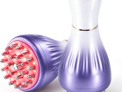 Lymphatic Drainage Massager & Body Sculpting Machine, Cellulite Massage Tool, Fascia Blaster with Light, Heat & Vibration, for Legs, Arms & Body