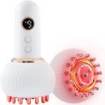Lymphatic Drainage Massager & Cellulite Massage Tool, Helps Reduce Stretch Marks & Cellulite, for Legs, Arms & Belly, Body Sculpting Machine with Microcurrent, Light, Heat & Vibration