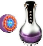 Lymphatic Drainage Massager & Cellulite Massage Tool,Helps Reduce Stretch Marks & Cellulite，for Belly, Arms & Legs,Body Sculpting Machine with Microcurrent, Light, Heat & Vibration