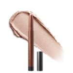 MIAO-GK Cream Eyeshadow Pencil, Shimmer and Matte Finishes Eye Shadow Pen, Blendable and Buildable Eye Shadow Stick, Waterproof Long-Lasting, Multiple Shades Eye Makeup Champagne Shimmer