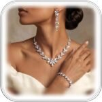 MILACOLATO Wedding Jewelry Set for Women Bridal Brides Bridesmaids