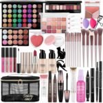 Makeup Kit for Women：Foundation Eyeshadow Palette Makeup Brushe Makeup Set