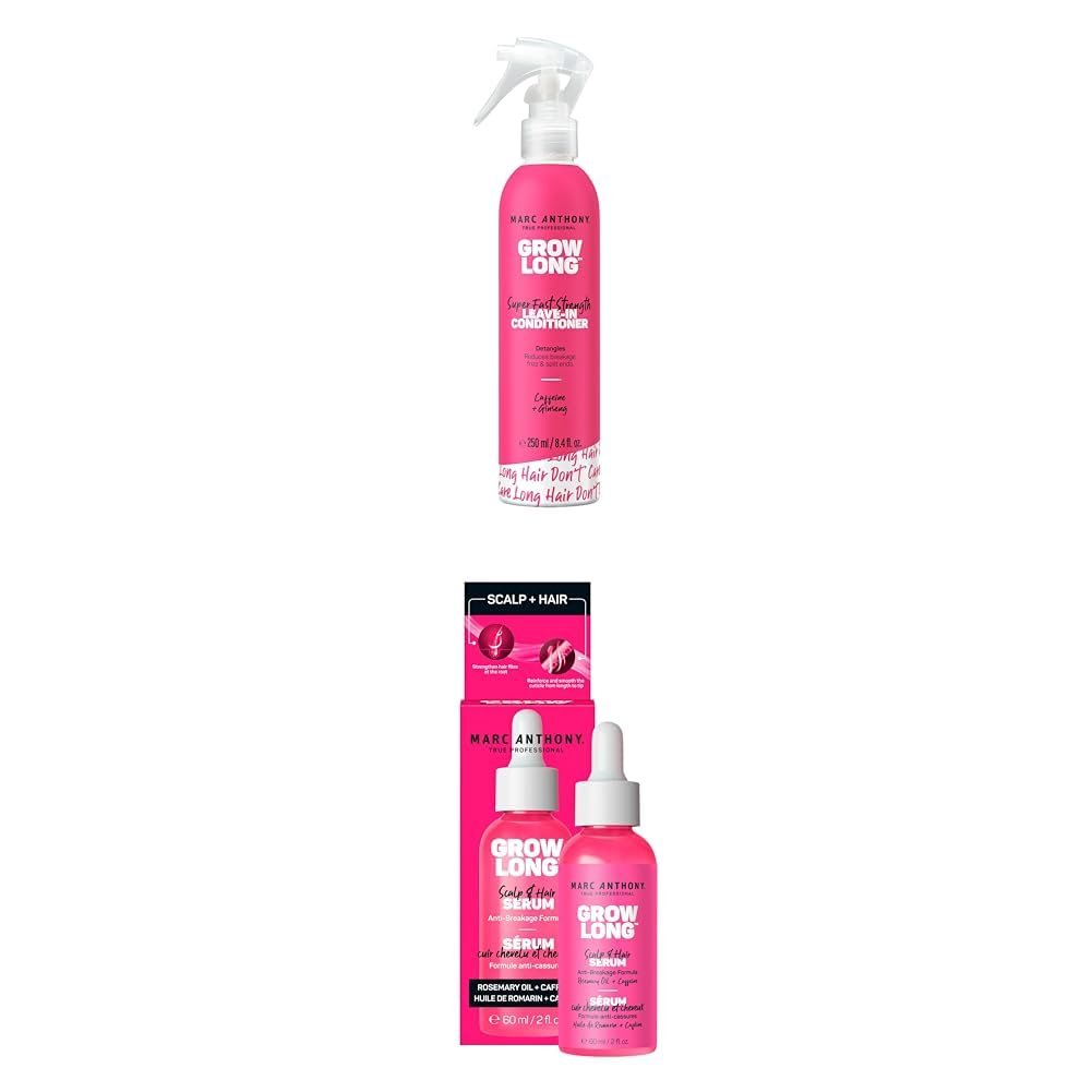 Marc Anthony Grow Long Scalp & Hair Serum and Leave-In Conditioner for Longer, Stronger Hair Marc Anthony Grow Long Scalp & Hair Serum and Leave-In Conditioner for Longer, Stronger Hair