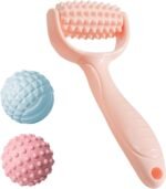 Massage Muscle Roller Stick & Ball Foot Body Myofascial Release Set 3 Pack