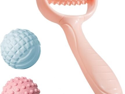 Massage Muscle Roller Stick & Ball Foot Body Myofascial Release Set 3 Pack