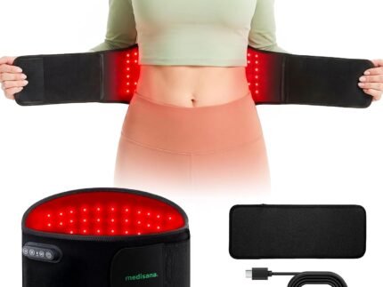 Medisana Red Light Therapy Belt for Body, Infrared Red Light Therapy Belt