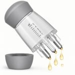Minoxidil Applicator, 5 mL Hair Oil Applicator Comb for Scalp, Gray
