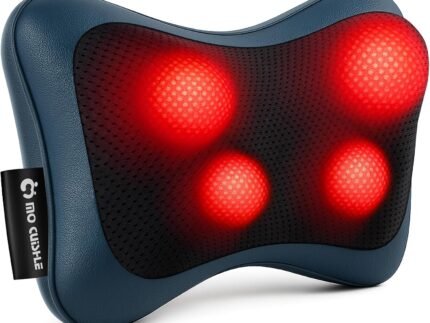 Mo Cuishle Electric Shiatsu Back Massager with Heat, Gifts for Women Men