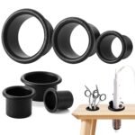 MorningRo 3 Pcs Hair Dryer Holder Insert, Black, 3″+2″+1.5″