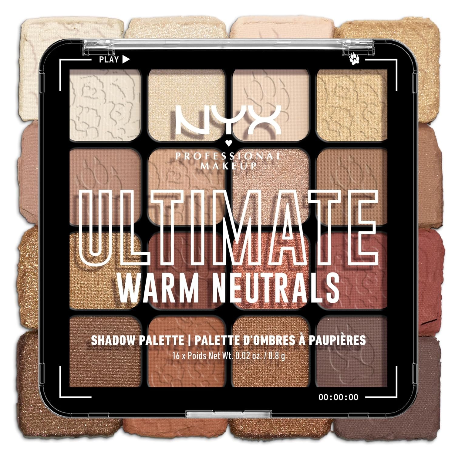 NYX PROFESSIONAL MAKEUP Ultimate Shadow Palette, Eyeshadow Palette – Warm Neutrals NYX PROFESSIONAL MAKEUP Ultimate Shadow Palette, Eyeshadow Palette – Warm Neutrals