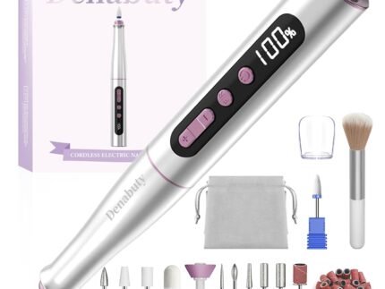 Nail Drill Cordless 13 in 1 Electric Nail File Machine 35000RPM