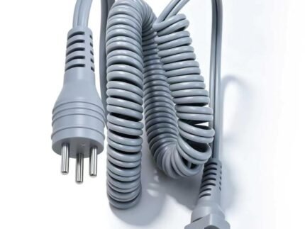 Nail Drill Motor Cord Replacement, Compatible with Upower UP200 UG-12 Electric Nail Drill Machine
