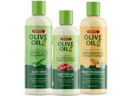 ORS Olive Oil Shampoo, Conditioner & Hair Lotion for Stronger and Healthier Hair 3 Piece Set