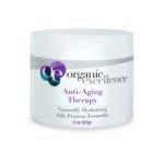 Organic Excellence Anti-Aging Therapy Face Cream with Silk Protein, 2 oz