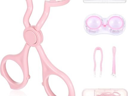 Oruola Contact Lenses Applicator Tool,Contact Lens Applicator,Contact Remover Tool for Soft Contacts Insertion Tool Set Includes Tweezers,Contact Lens Case and Contact Lens Remover Plunger Suction Cup