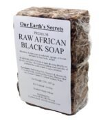 Our Earth’s Secrets Natural Raw African Black Soap 2 lbs