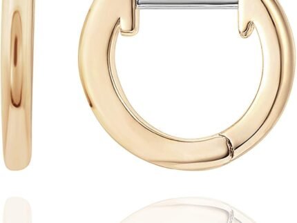 PAVOI Small Gold Hoop Earrings for Women – 14K Gold Plated Huggie Earring