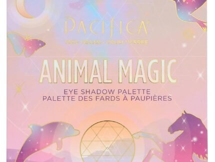 Pacifica Eyeshadow Palette – Animal Magic with Colorful Blendable Shades, Highly Pigmented Mineral Eyeshadow, Talc-Free, Vegan & Cruelty-Free, 0.89 oz (28 Shades)