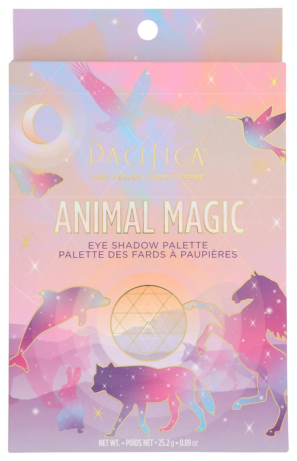 Pacifica Eyeshadow Palette – Animal Magic with Colorful Blendable Shades, Highly Pigmented Mineral Eyeshadow, Talc-Free, Vegan & Cruelty-Free, 0.89 oz (28 Shades) Pacifica Eyeshadow Palette – Animal Magic with Colorful Blendable Shades, Highly Pigmented Mineral Eyeshadow, Talc-Free, Vegan & Cruelty-Free, 0.89 oz (28 Shades)