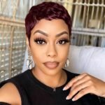 Pixie Cut Wigs for Black Women Brazilian Virgin Human Hair 99J Burgunday Color Short Layered Pixie Wigs With Bangs Glueless Full Machine Made Wig