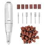 Portable Electric Nail Drill Machine Professional 35000 RPM Manicure Pedicure Polishing Nail File Drill Kit Set with Sanding Bands for Acrylic Gel Nails