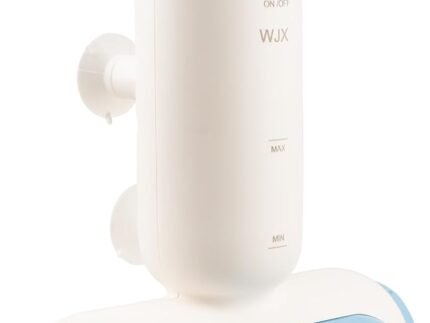 Portable Jet Spa for Bathtub – Electric Bath Jets for Tub with Dual Hydro Massage Nozzles & Soothing Bubbles, Adjustable Whirlpool Effect for Relaxing Home Spa Experience (blue and milky white)