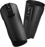 QUINEAR Rechargeable Calf Massager with Air Compression, Leg Massager for Circulation and Pain Relief, Portable Leg Massager with 6 Intensities & 3 Modes, Fast Recovery for Swelling, Relax for Gym