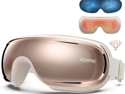 RENPHO Eyeris 3 Eye Massager with Heat and Cooling, Massaging Eye Mask