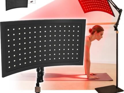 Red Light Therapy for Body, FSA 17×9″ Curved Infrared Light Device